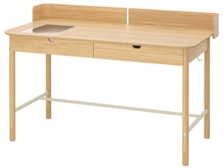 Set de mobilă pentru oficiu IKEA (Stejar/Bej/Alb) foto 3