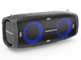 Портативная акустическая стерео колонка Hopestar A6 Party (Bluetooth, TWS, MP3, AUX, Mic) foto 1