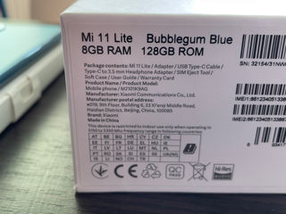 Xiaomi Mi 11 Lite 8/128 GB Blue foto 3