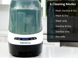 Bottle Washer Pro - Mașină de spălat biberoane, Sterilizator, Uscător, Baby Brezza foto 4