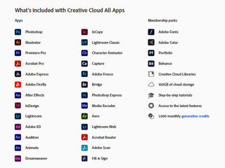 Adobe Creative Cloud Business Toate aplicațiile Abonament foto 2