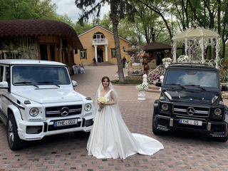 Mercedes G Class, Mustang decapotabil, Gelandewagen, Chrysler 300C - nunta, escorta, kortej foto 2