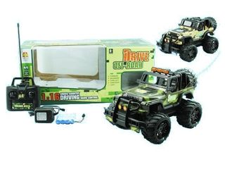 Masina R/C 1:16, Jeep Cu Lumina, 4 Functii, Incarcator foto 1