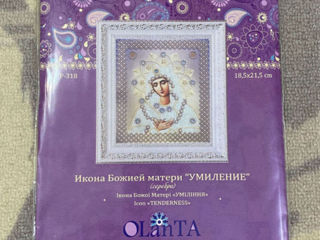 Набор для вышивки бисером икона Божия Матерь Умиление Olanta foto 3