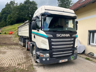 Scania G 450 с полуприцепом