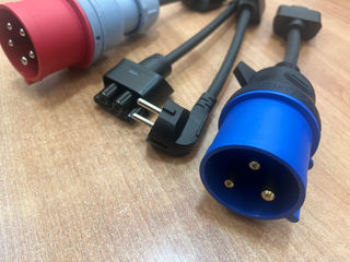 cCS2 Type 2 Type1 3 фазы адаптер adapter foto 4