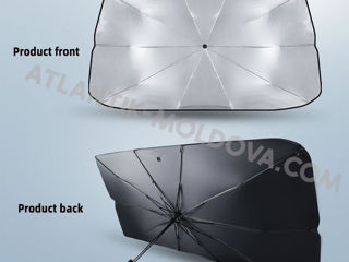 Солнцезащитный складной зонт для автомобиля foto 2