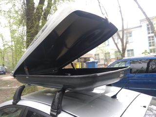 Arenda kit de montaj pe acoperis Prius 20 bare transversale si cutie portbagaj 400 litri/100 lei/zi foto 10