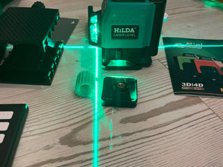 Лазерный уровень Hilda 4D mini 16 linii