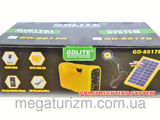 Набор светодиодные лампы + солнечная батарея Gdlite GD-8017A foto 8