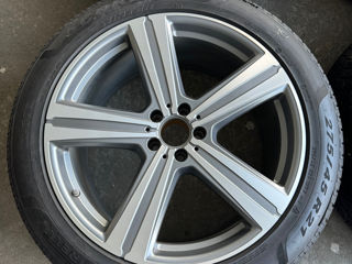 5x112 R21 Mercedes cu anvelope 315/40 & 275/45 R21 foto 7