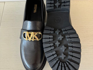 Michael Kors.Мокасины с логотипом Parker-лоферы.Из натуральной кожи foto 4