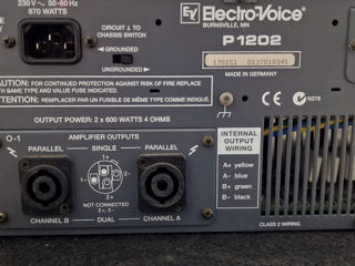 Amplificator Electro Voice P1202