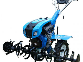 Motocultor 10 c.p. minsk electro emi135de, diesel+starter + set; livrare-gratuita! foto 1