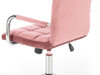 Scaun de birou pentru personal (roz) foto 4