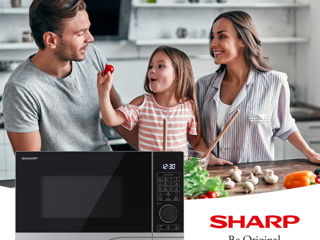 Микроволновая печь Sharp YC-PC254AE-S      Cuptor cu microunde din noua serie Premium!  Gril! foto 4