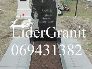 Monument din granit negru doar 4500 lei. foto 20