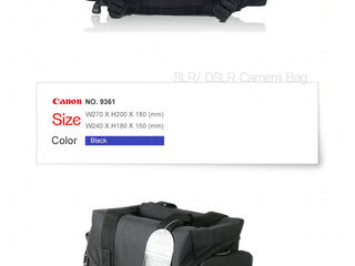 Новая сумка для Canon 100, 400D, 450D, 500D, 550D, 5D, 7D, 350D, 20D. foto 1
