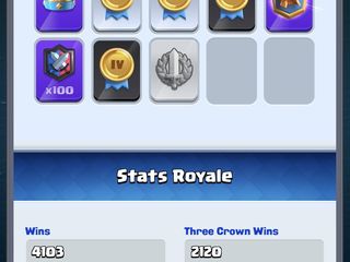 Clash Royale account foto 6