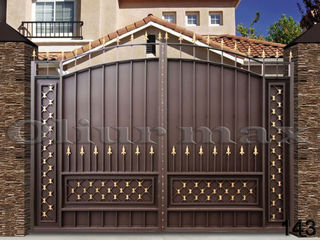 Козырьки, ворота , заборы , решётки, металлические двери , другие изделия из металла . foto 4