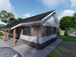 Строим дома из СИП панелей по всей Молдове! Дом на 71 кв.м foto 1