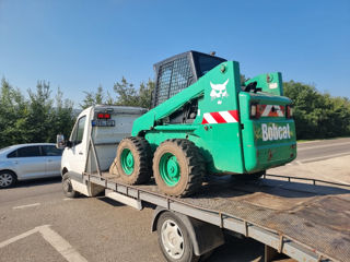 Bobcat mini excatator macara auto turn basculanta foto 6