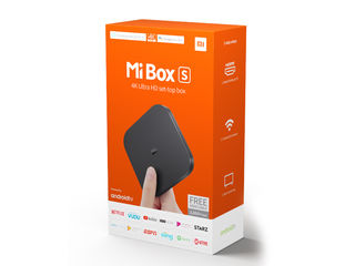 Xiaomi Mi Box S 4K (Новая модель 2019)Android TV Топовая ТВ-приставка,Хит сезона ! foto 1