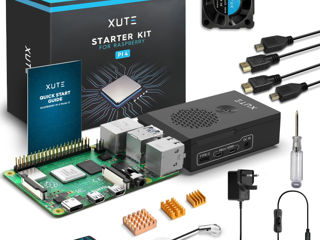 Xute Raspberry Pi 4 Model B 8GB RAM Starter Kit