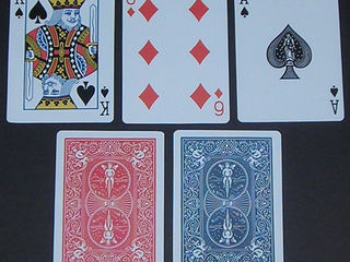 Bicycle Playing Poker Cards, Покер карты игральные foto 4