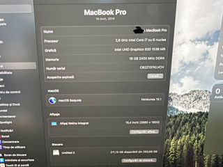 MacBook Pro 15 2019 i7 foto 5