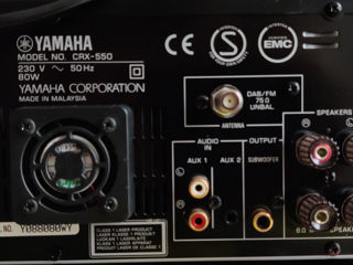 High quality HI-FI components Yamaha CRX-550 DAB Speakers Yamaha NX-E300 foto 14