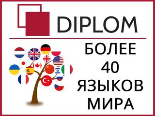 Бюро переводов Diplom на Чеканах: пр. Мирча чел Бэтрын, 24, апостиль, нотариальный перевод foto 2