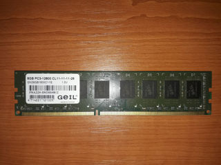 RAM для ПК , Intel, AMD , DDR3, 8 GB, 1600 mhz foto 2