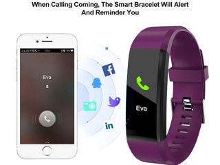 Bratara inteligenta smart fitness smart band foto 9