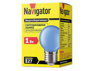 Lampa LED 1W albastru E27 718292 foto 2
