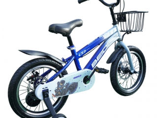 Bicicletă pentru copii 16" 4-6ani BEIDIYH730 Albastru, Детский велосипед 16"4-6лет, livrarea gratuit foto 5