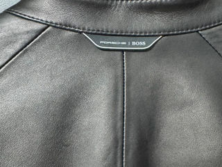 Срочно продам кожаные куртки Hugo Boss Porsche Design и Hugo Boss Mercedes оригинал foto 7