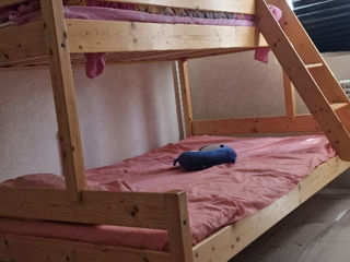Двухъярусная кровать . 3 места +матрасы foto 1