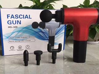 Masajor muscular fascial gun / мышечный массажер fascial gun foto 2
