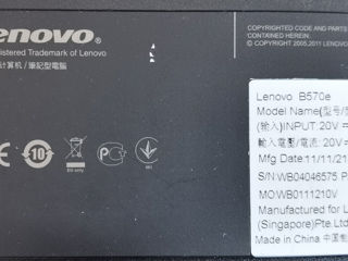 Vând laptop Lenovo B570e funcțional fără ecran. foto 3