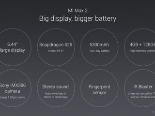 Xiaomi Mi Max 2, 4/ 64Gb Идеальное состояние. Упаковка, документы. Недорого! Золотистый. 4Gb / 64G   фото 1