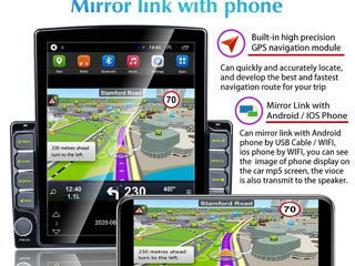 Android Tesla Style 9,7 inch1/2din cu GPS, WI-FI, USB și Garanție 12luni! foto 5