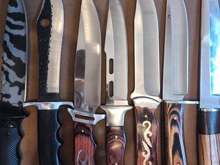 Ножи разные и топорики
