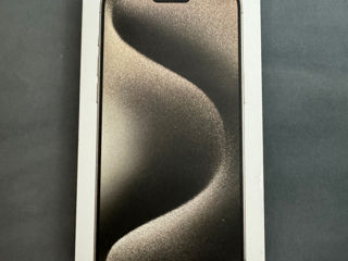 Iphone 15 Pro Max 256gb Natural Titanium Sigilat  Original  Garantie Apple  Neverlock Orice Si