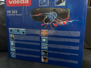 Aspirator Robot Vileda VR 303 Black Sigilat / Новый! foto 3