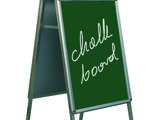 Tablă/Stand/Banner cu scriere cretă sau marker! Ideal pentru bar, restaurant sau cafenea! foto 2