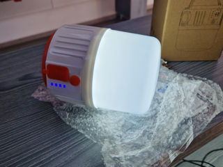 Лампа на аккумуляторе , с солнечной панелью -250 lei,  новая в упаковке foto 7