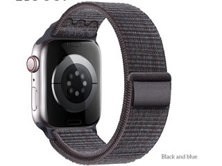 Curea de nailon HOCO iWatch WA25 serie originală (42/44/45/49mm) foto 4