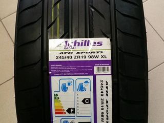 245/40 & 275/35 R19 Achilles. Noi. foto 1