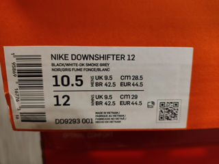 Кроссовки Nike Running Downshifter 12 размер 43,5MD(UK9,5)(US10,5)(EUR44,5) 28,5cm.Original. foto 2